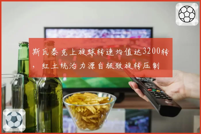 斯瓦泰克上旋球转速均值达3200转，红土统治力源自极致旋转压制